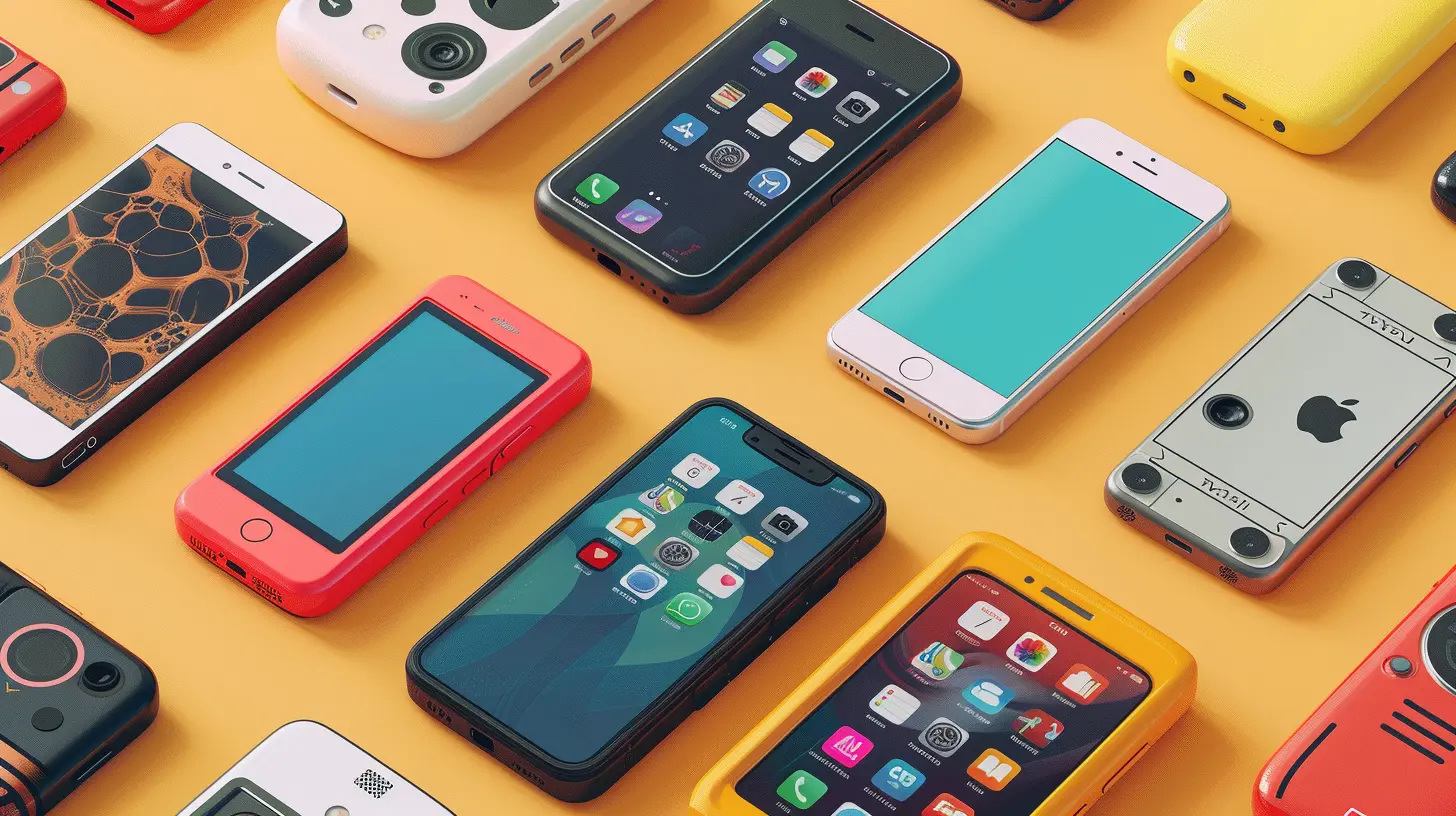 How Smartphone Design Has Evolved Over the Decades