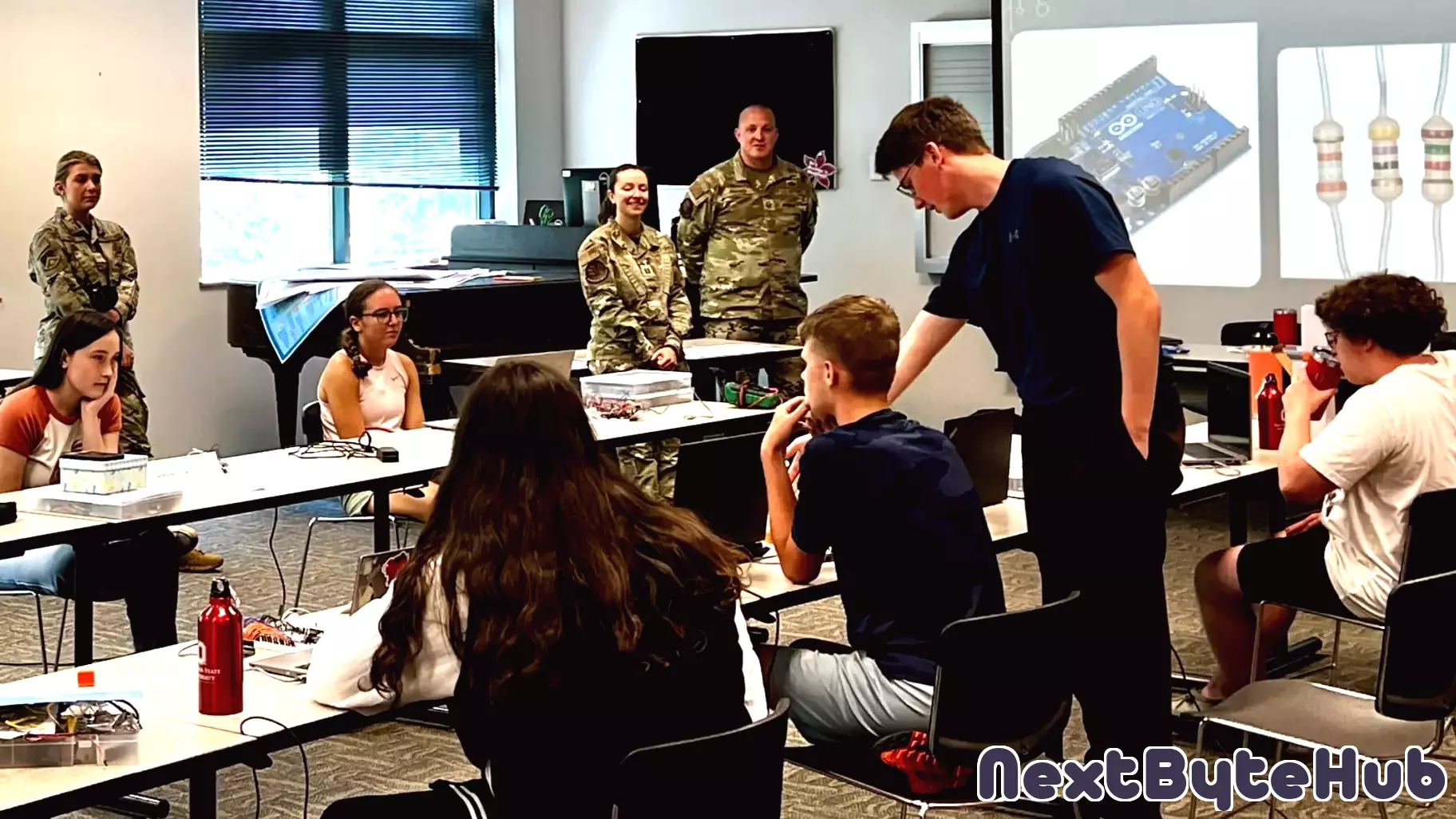 Summer electronics camps help high school students explore technology careers